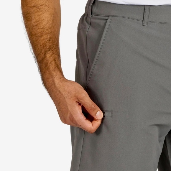 Gerry Men's Tech Shorts, Inseam 9 Inches, Waist 40, Gray, NWT - Picture 5 of 15